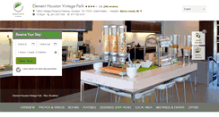 Desktop Screenshot of elementhoustonvintagepark.com