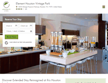 Tablet Screenshot of elementhoustonvintagepark.com